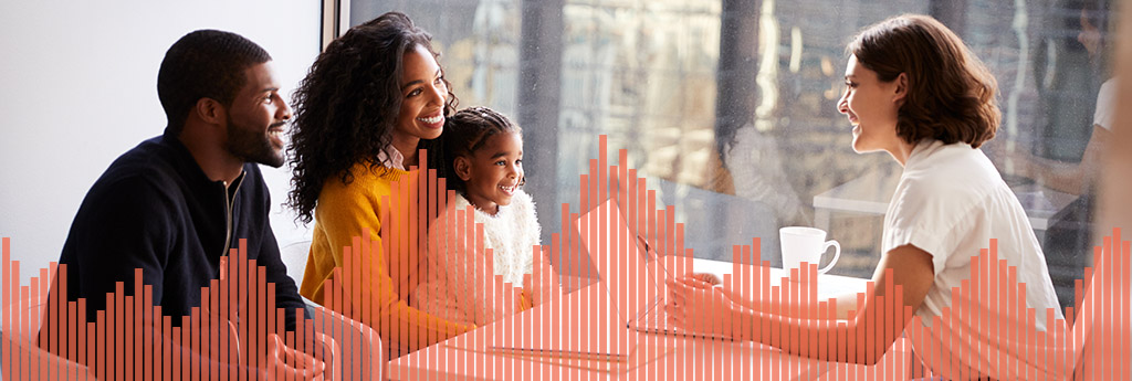 Family meeting with financial advisor