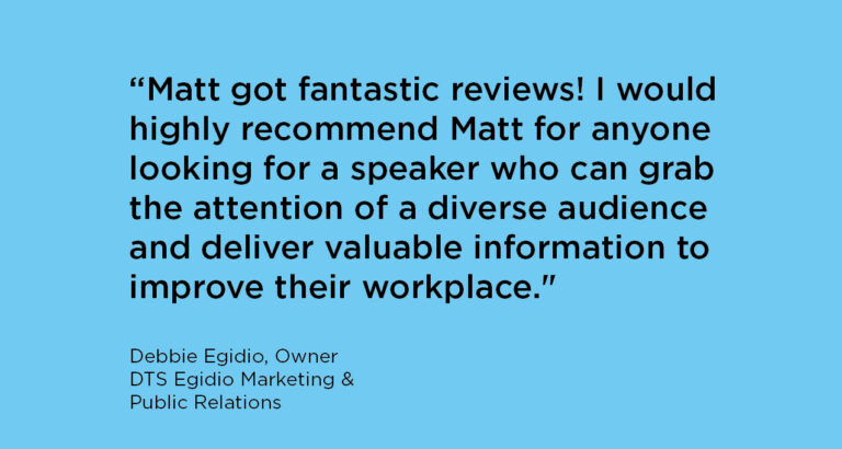 Testimonial-Matt-Beaudreau-speaking